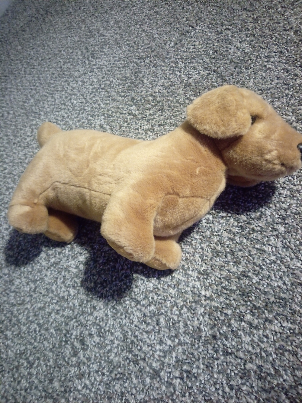 Ty Beanie Buddies Collection Rare 1999 Plush Dog - Tan Brown Dachshund